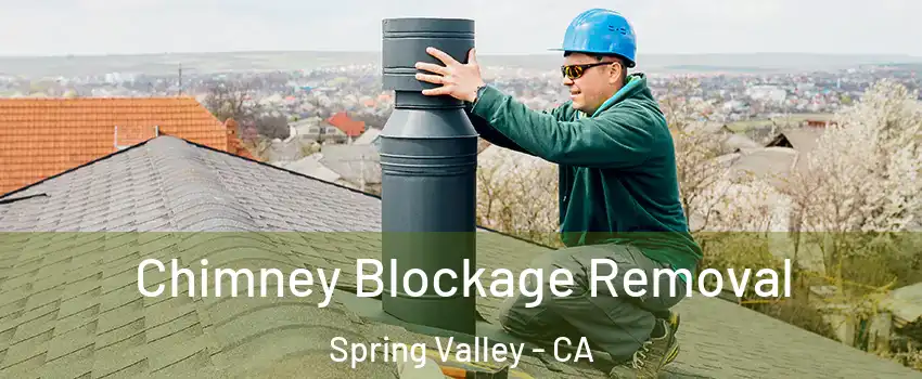  Chimney Blockage Removal Spring Valley - CA