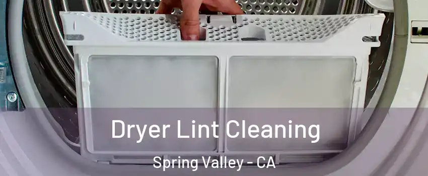  Dryer Lint Cleaning Spring Valley - CA