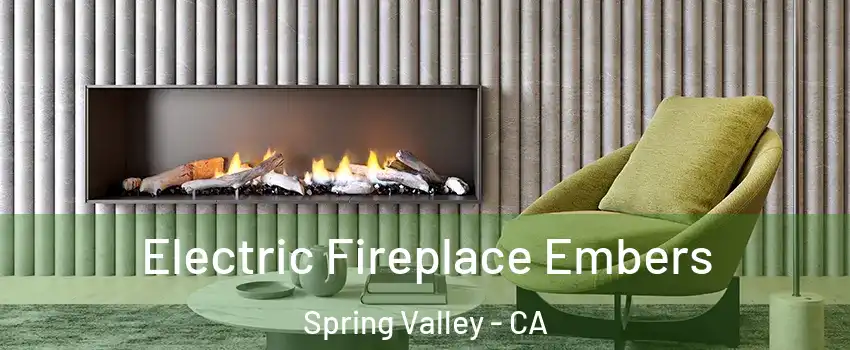  Electric Fireplace Embers Spring Valley - CA