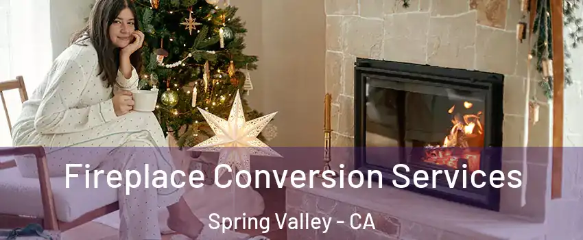  Fireplace Conversion Services Spring Valley - CA