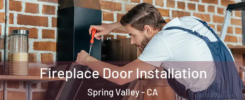  Fireplace Door Installation Spring Valley - CA