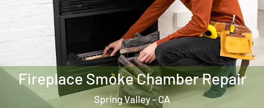  Fireplace Smoke Chamber Repair Spring Valley - CA