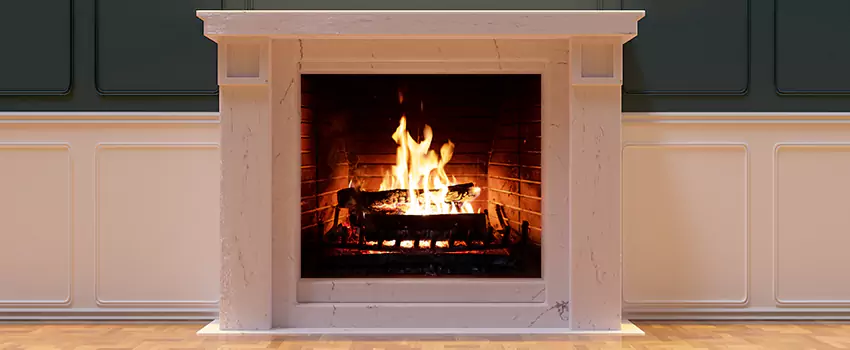 Decorative Electric Fireplace Installation in Spring Valley, California