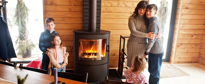 Morso Cast Iron Fireplace Insert Installation in Spring Valley, California