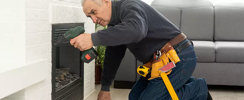 New Indoor Fireplace Installation in Spring Valley, California