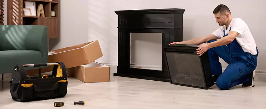 Old Rusted Metal Fireplace Repair And Replacement in Spring Valley, CA