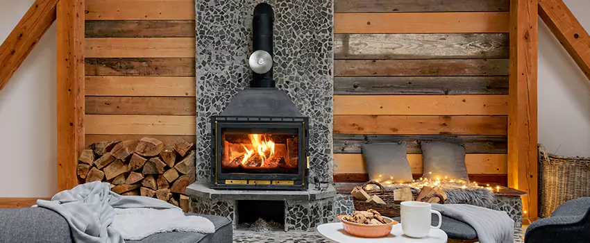 Thelin Hearth Products Direct Vent Gas Stove Fireplace Inspection in Spring Valley, California