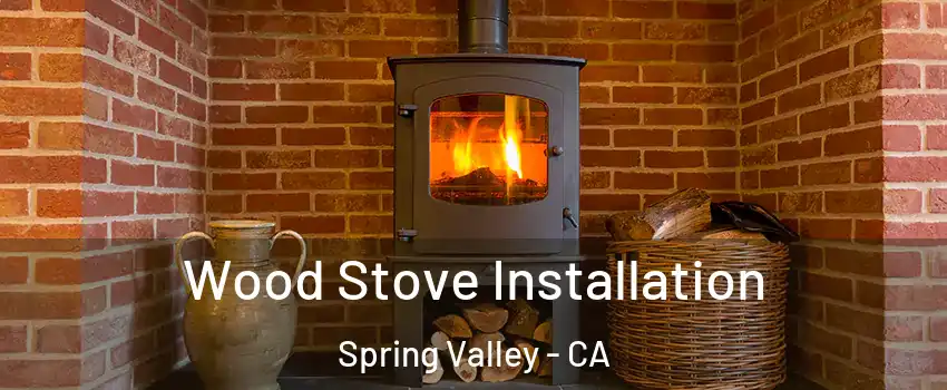  Wood Stove Installation Spring Valley - CA